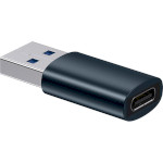 Адаптер OTG BASEUS Ingenuity Series Mini OTG Adaptor USB 3.1 to Type-C Blue (ZJJQ000103)