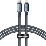 Кабель BASEUS Crystal Shine Series Fast Charging Data Cable Type-C to iP 20W 1.2м Black (CAJY000201)