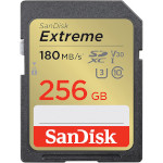 Карта памяти SANDISK SDXC Extreme 256GB UHS-I U3 V30 Class 10 (SDSDXVV-256G-GNCIN)