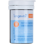 Тест-смужки для глюкометра LONGEVITA Family 50 шт/уп