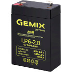 Аккумуляторная батарея GEMIX LP6-2.8 (6В, 2.8Ач)