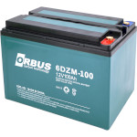 Аккумуляторная батарея тяговая ORBUS 6-DZM-100 (12В, 100Ач)