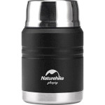 Термос для їжі NATUREHIKE Outdoor Stew Beaker 0.5л Black (NH20SJ041)