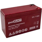 Акумуляторна батарея POLBAT PB-12-7.2-A (12В, 7.2Агод)