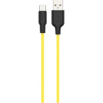 Кабель HOCO X21 Plus USB-A to Type-C 1м Black/Yellow