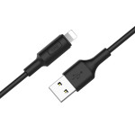 Кабель HOCO X25 Soarer USB-A to Lightning 1м Black