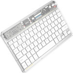 Клавіатура бездротова HOCO S55 Transparent Discovery Edition Space White