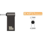 Адаптер STLAB PD 100W USB Type-C(F) to DC Jack 4.0*1.7mm for Lenovo