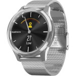 Смарт-часы GARMIN Vivomove Luxe Silver/Black Milanese (010-02241-23)