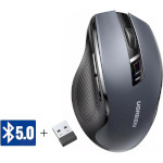 Миша UGREEN MU006 Ergonomic Bluetooth Gray (90855)