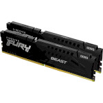 Модуль пам'яті KINGSTON FURY Beast Black DDR5 6000MHz 64GB Kit 2x32GB (KF560C36BBEK2-64)