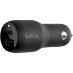 Автомобильное зарядное устройство BELKIN Boost Up Charge Dual USB Car Charger PPS 37W Black (CCB004BTBK)