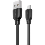 Кабель REMAX Suji Pro RC-138m USB-A to Micro-USB 1м Black (RC-138M-B)