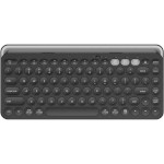 Клавіатура бездротова 2E KS250 WL BT EN/UA/RU Black (2E-KS250WBK)
