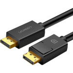 Кабель UGREEN DP102 DP1.2 Male to Male Cable DisplayPort 1.5м Black (10245)