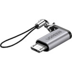 Адаптер UGREEN US282 Type-C Female to Micro-USB Male Gray (50590)