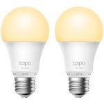Умная лампа TP-LINK TAPO L510E Smart Wi-Fi Dimmable Light Bulb E27 8.7W 2700K 2шт
