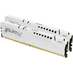 Модуль пам'яті KINGSTON FURY Beast EXPO White DDR5 5200MHz 64GB Kit 2x32GB (KF552C36BWEK2-64)