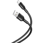 Кабель XO NB212 USB-A to Type-C 1м Black