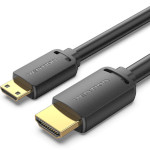 Кабель VENTION HDMI - Mini-HDMI v2.0 1.5м Black (AGHBG)