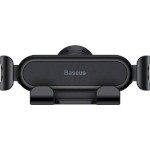 Автотримач для смартфона BASEUS Stable Gravitational Car Mount Lite (Air Outlet version) Black (SUWX010001)