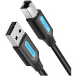 Кабель VENTION USB-A to USB-B 2.0 2м Black (COQBH)