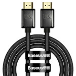 Кабель BASEUS High Definition Series Zinc Alloy 8K HDMI v2.1 2м Black (WKGQ000101)