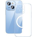 Чехол BASEUS Crystal Series Magnetic для iPhone 14 Plus Transparent (ARJC010002)