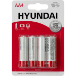 Батарейка HYUNDAI Ultra Heavy Duty AA 4шт/уп (HT7007001)