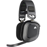 Навушники геймерскі CORSAIR HS80 RGB Wireless Carbon (CA-9011235-EU)