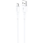 Кабель CHAROME C21-01 USB-A to Micro-USB charging data cable 1м White