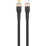 Кабель CHAROME C23-05 USB-C to Lightning charging data cable 1м Black