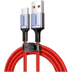 Кабель UGREEN US505 USB 2.0 to Type-C 6A Aluminium Alloy Cable 1м Red (20527)