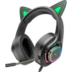 Наушники геймерские HOCO W107 Cute Cat Ears Elf Black