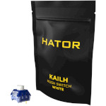 Набір перемикачів HATOR Kailh Hush Hotswap Switch White 10 шт (HTS-107)