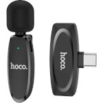 Мікрофон для смартфона HOCO L15 Crystal for Type-C Black