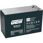 Акумуляторна батарея GEM BATTERY GS 12-7.2 (12В, 7.2Агод)