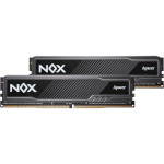Модуль пам'яті APACER Nox Black DDR4 3600MHz 16GB Kit 2x8GB (AH4U16G36C25YMBAA-2)