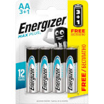 Батарейка ENERGIZER Max Plus AA 4шт/уп (E303322400)
