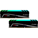 Модуль памяти MUSHKIN Redline Lumina RGB Black DDR4 3600MHz 32GB Kit 2x16GB (MLA4C360JNNM16GX2)