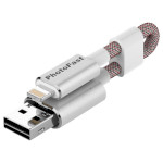 Флешка PHOTOFAST MemoriesCable G3 32GB USB+Lightning3.0 Silver (MCG3U3R32GB)