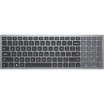 Клавиатура беспроводная DELL KB740 RU Titan Gray (580-AKOZ)