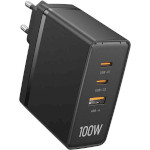 Зарядний пристрій VENTION Ultra GaN 100W Black (FEGB0-EU)