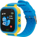 Детские смарт-часы AMIGO GO009 Camera + LED Wi-Fi Blue/Yellow