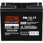 Акумуляторна батарея POWERCOM PM-12-17.0 (12В, 17Агод)