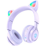 Наушники HOCO W39 Cat Ear Purple