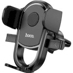 Автодержатель для смартфона HOCO H6 Grateful One Button Air Outlet Car Holder Black