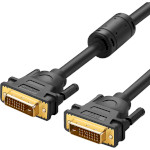 Кабель UGREEN DV101 DVI (24+1) Male to Male Cable DVI 3м Black (11607)