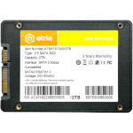 SSD диск ATRIA XT200 2TB 2.5" SATA (ATSATXT200/2048)