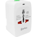 Универсальный сетевой переходник PIKO TA-003 White